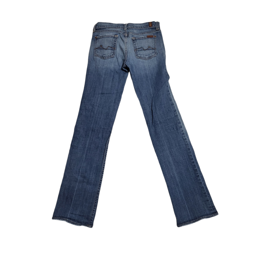 7 for all mankind boycut jeans with button closure, size 26 - Picture 2 of 8